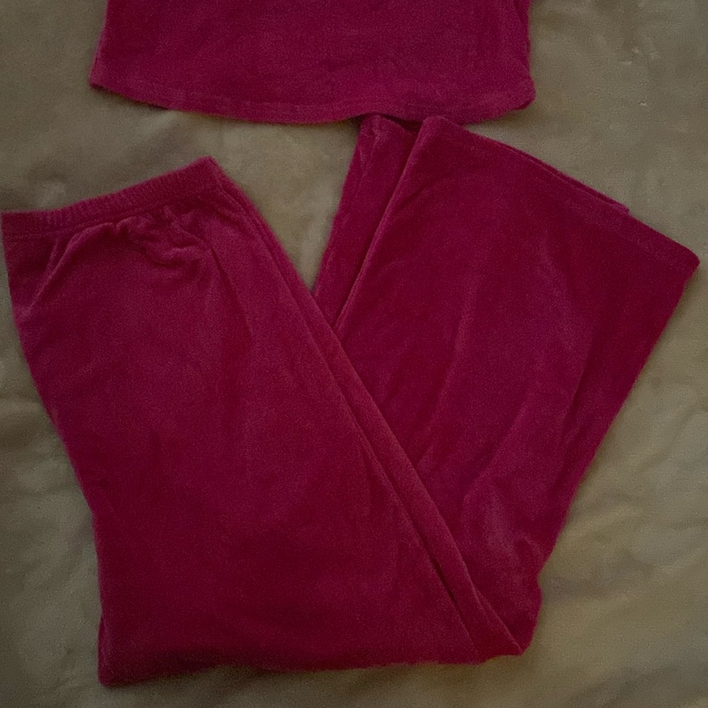 Pink pajamas
